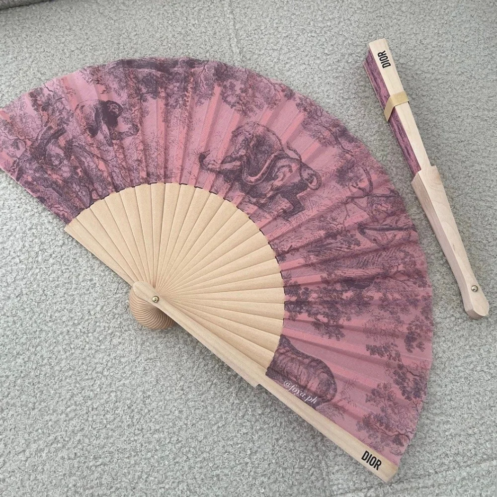 NEW CHRISTIAN DIOR LIMITED EDITION DIORIVIERA FOLDING FAN - Picture 3 of 6